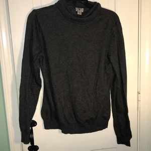 Worthington Gray Cowl Neck